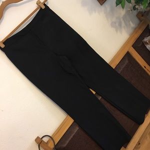 111State Black career straight leg pants 10